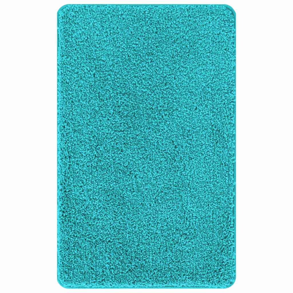 Anti-skid badevægs måttesæt 2 stk. Turkis 50 x 50 cm PP