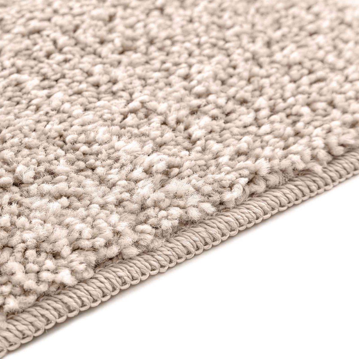 Anti-skid badevægs måttesæt 3 stk. Creme 50 x 80 cm PP