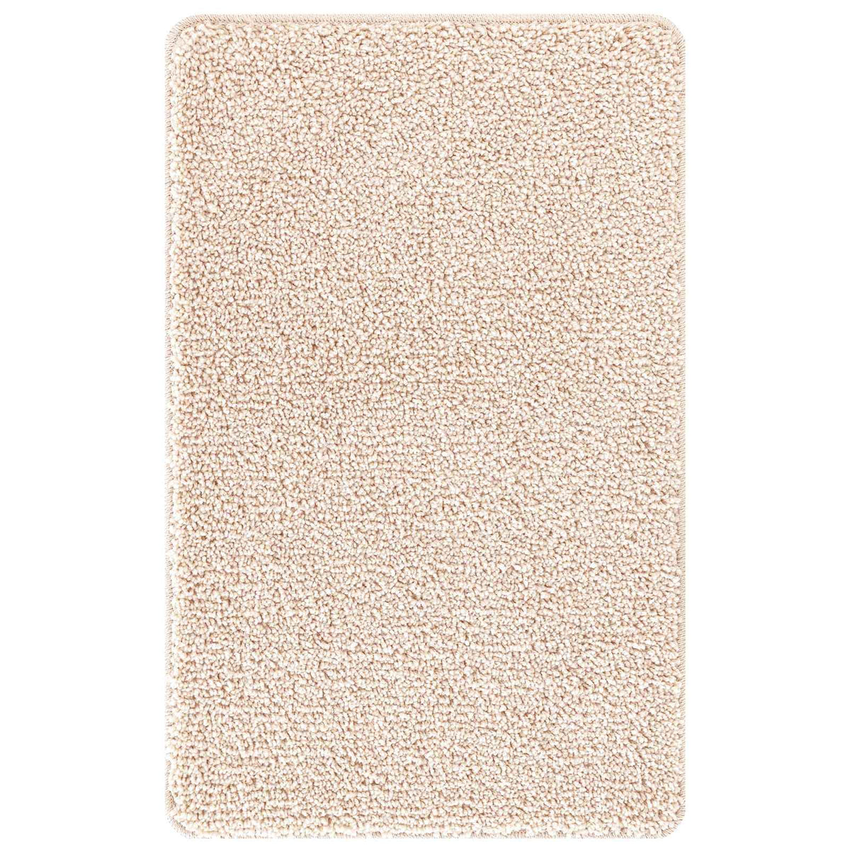 Anti-skid badevægs måttesæt 3 stk. Creme 50 x 80 cm PP