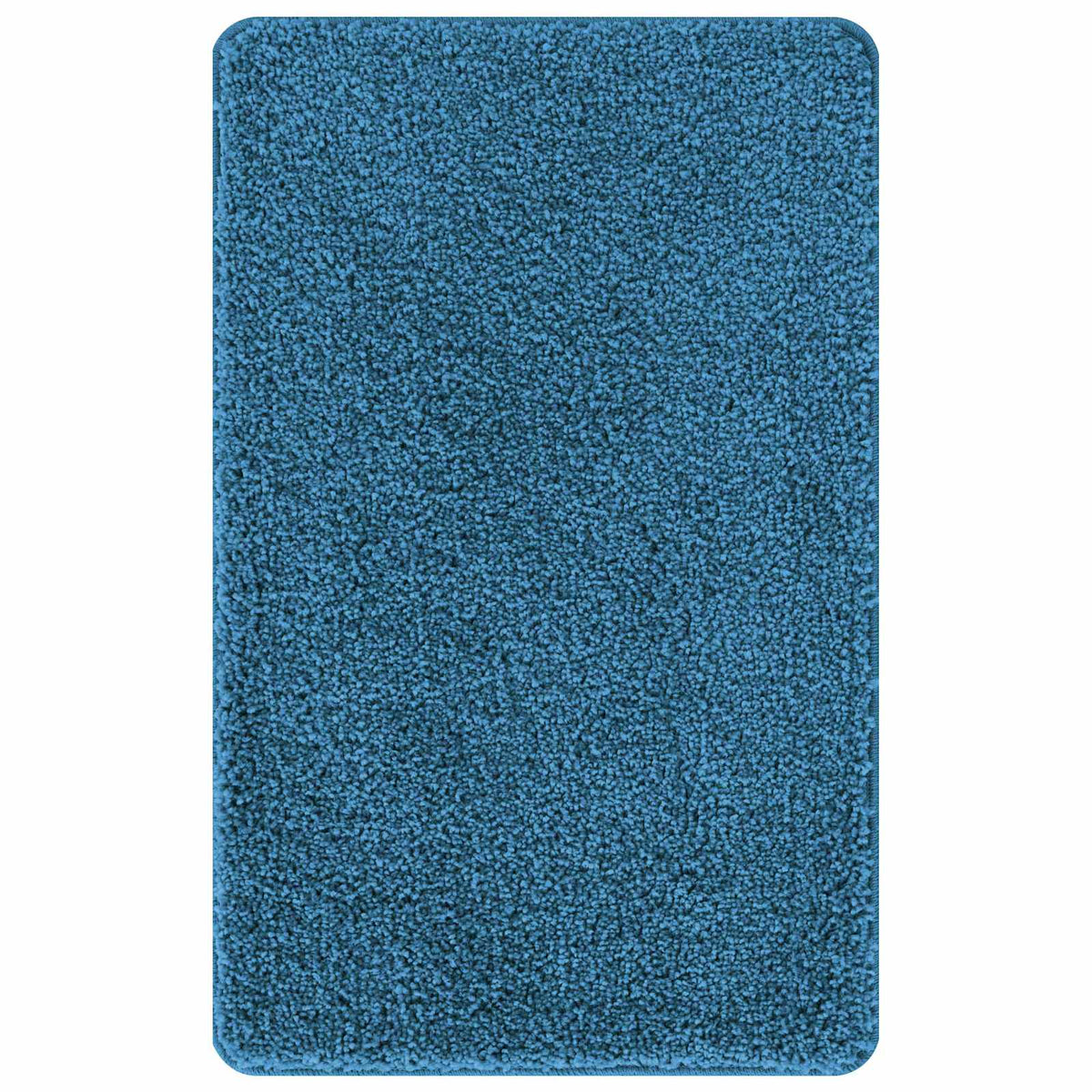 Anti-skid badevægs måttesæt 3 stk. Blå 50 x 80 cm PP