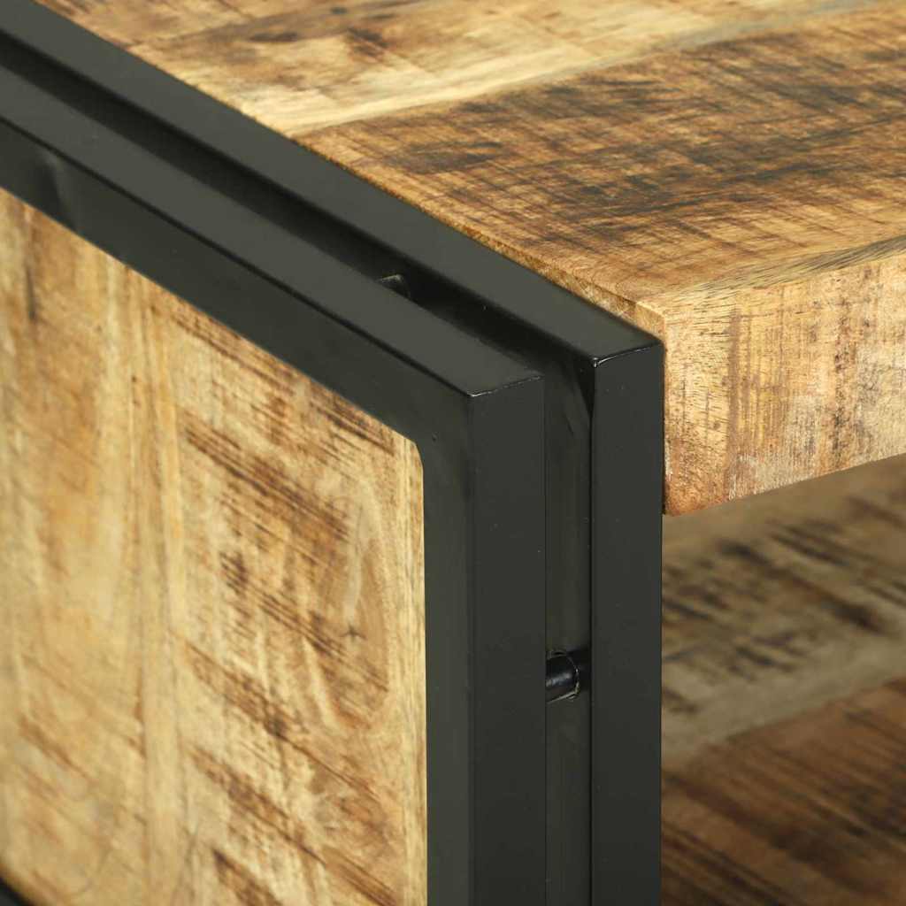 Sofabord Brun 120 x 50 x 38 cm Massivt mangotræ