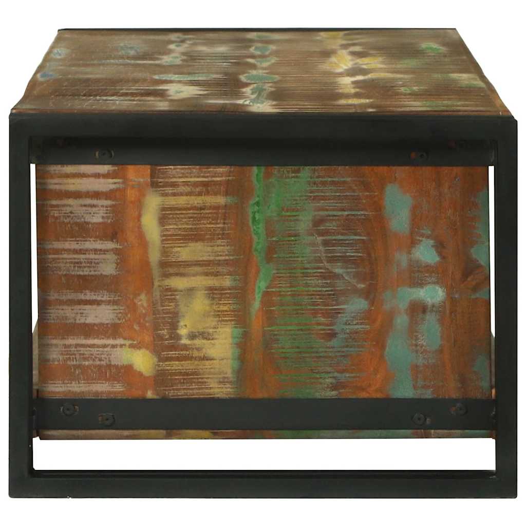 Sofabord Flerfarvet 120 x 50 x 38 cm Solid genbrugs træ