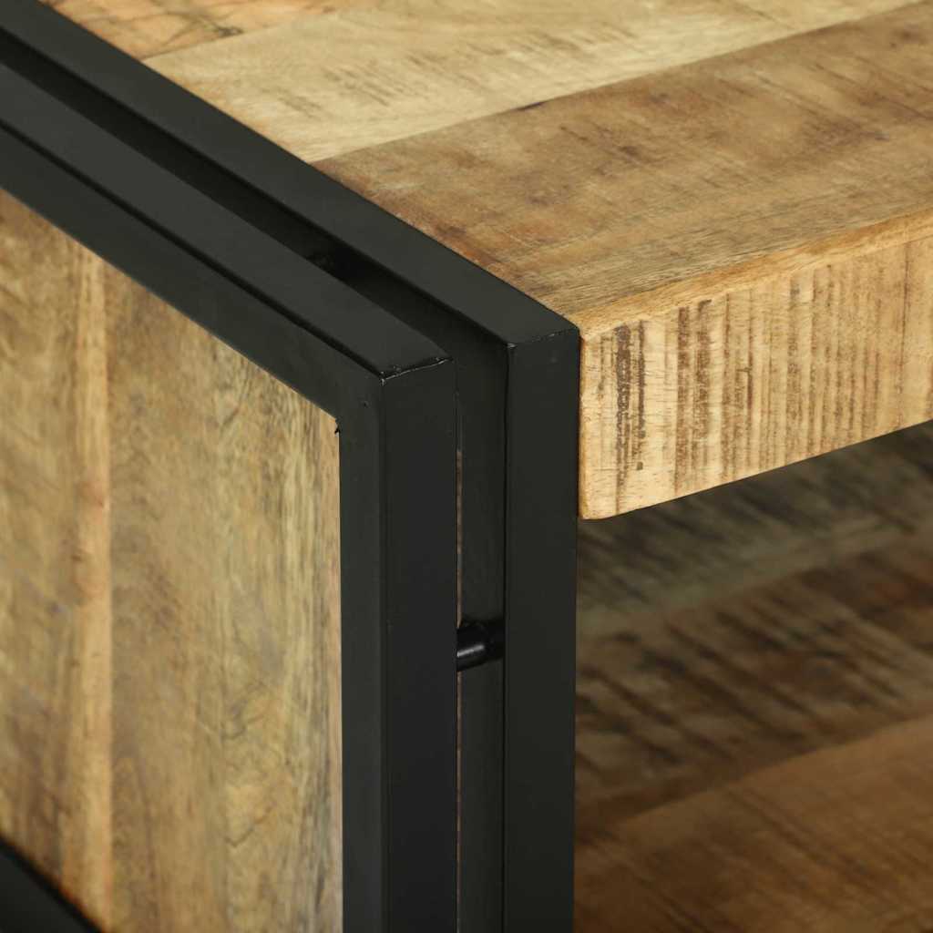 Sofabord Brun 90 x 50 x 38 cm Massivt mangotræ