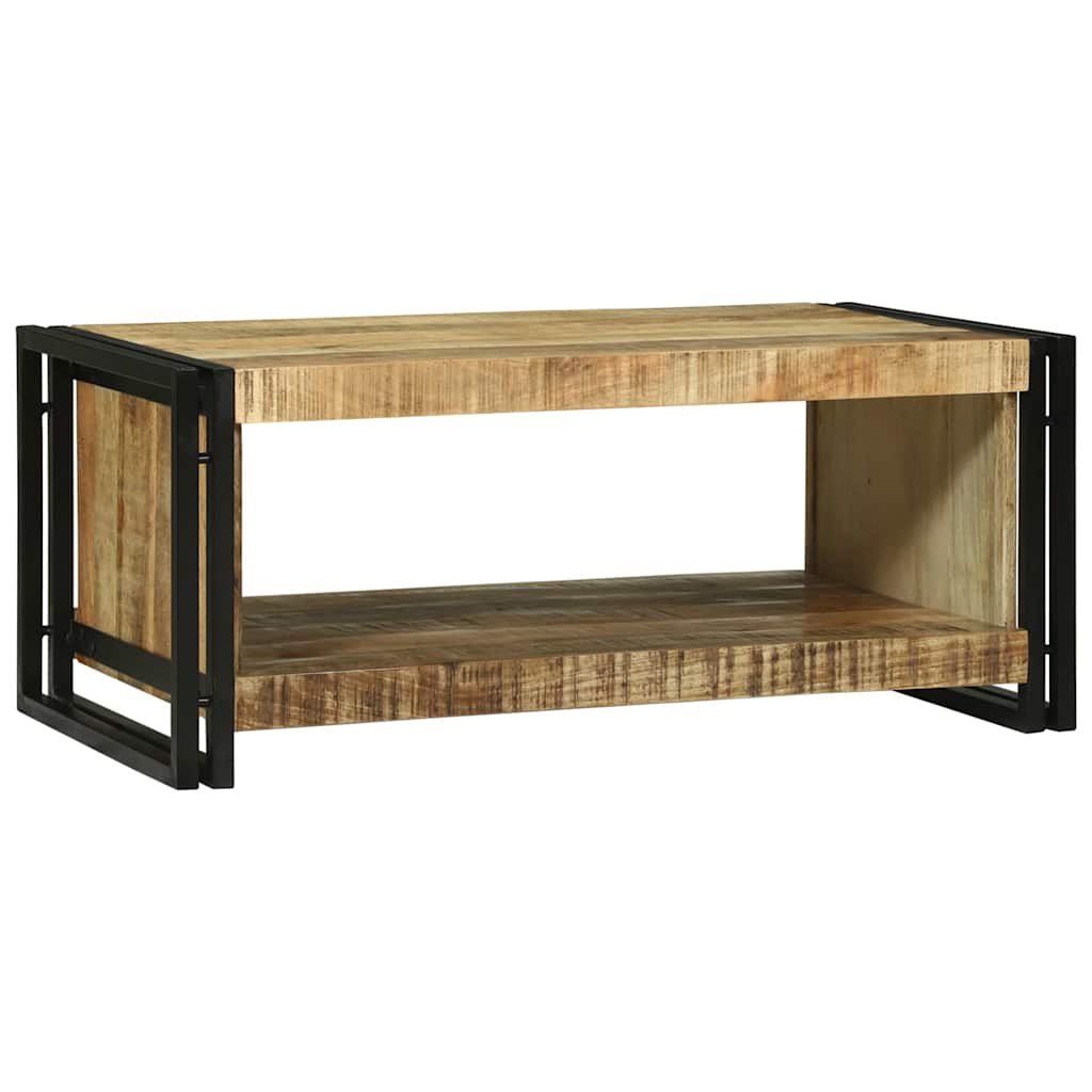 Sofabord Brun 90 x 50 x 38 cm Massivt mangotræ