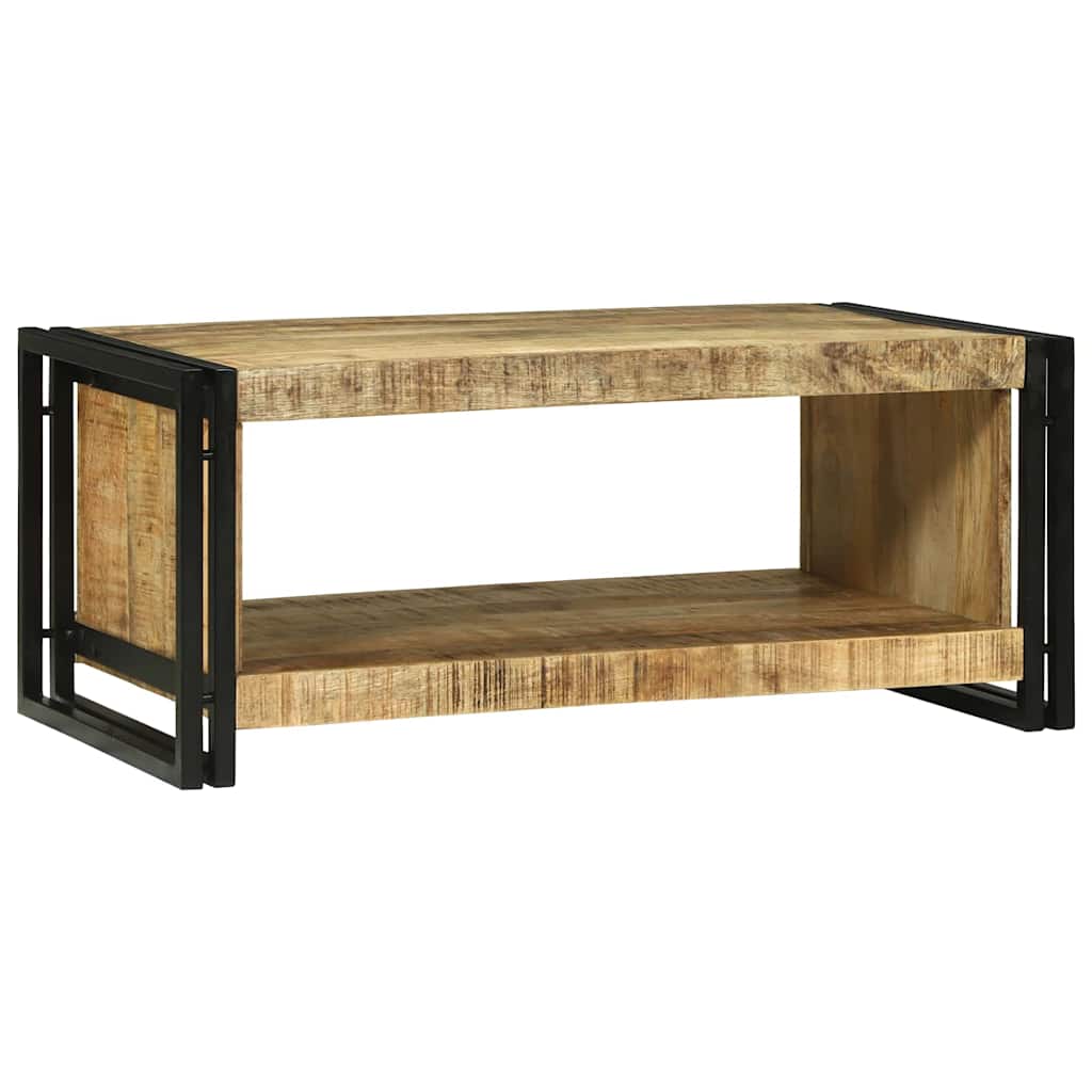 Sofabord Brun 90 x 50 x 38 cm Massivt mangotræ