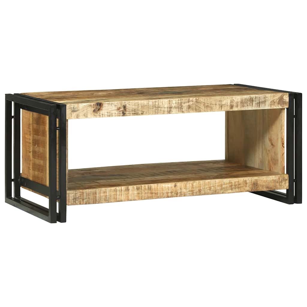 Sofabord Brun 90 x 50 x 38 cm Massivt mangotræ
