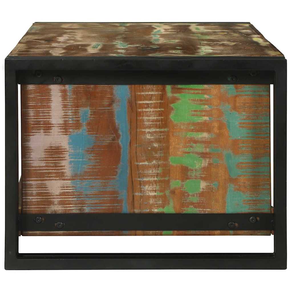 Sofabord Flerfarvet 90 x 50 x 38 cm Solid genbrugs træ