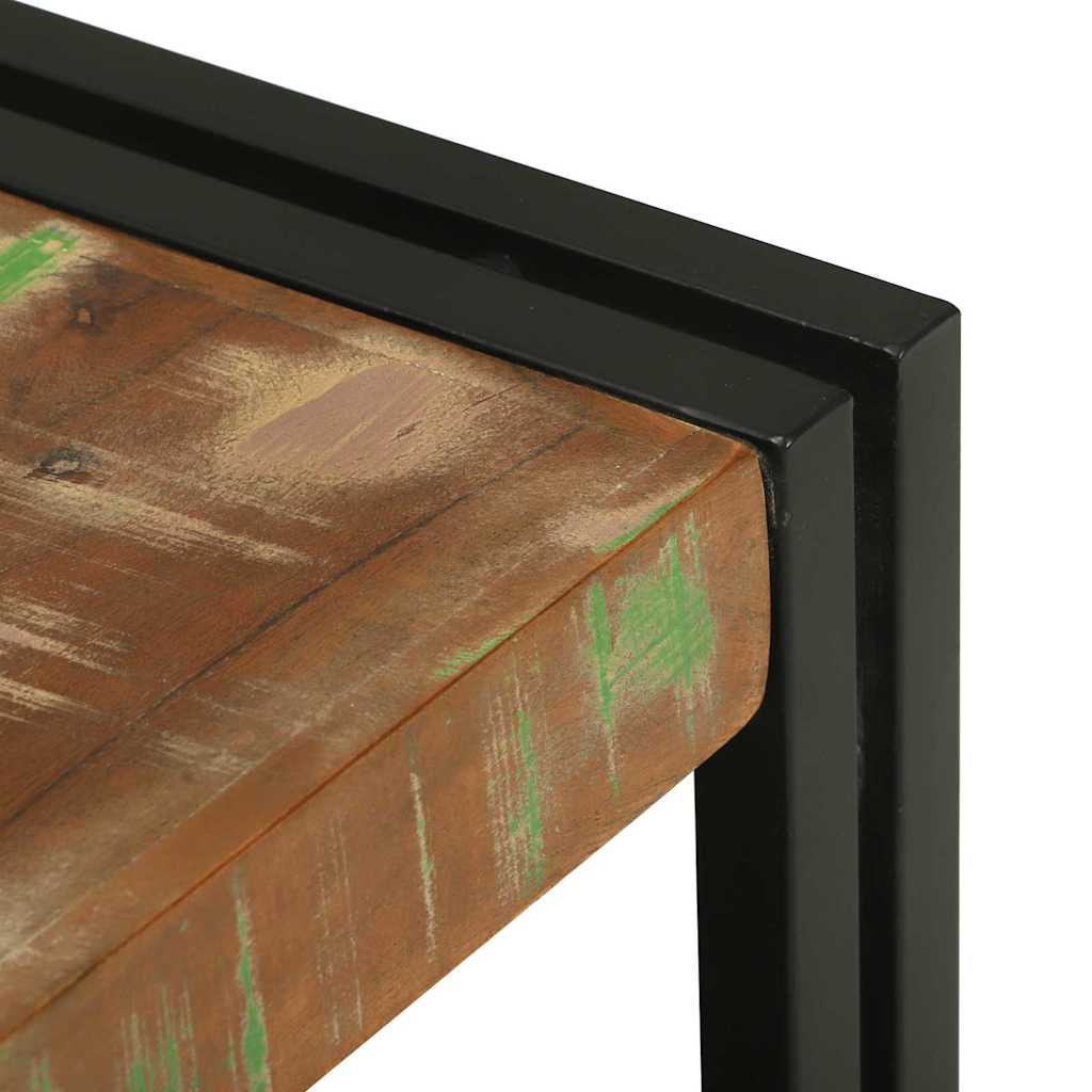 Sofabord Flerfarvet 120 x 50 x 38 cm Solid genbrugs træ