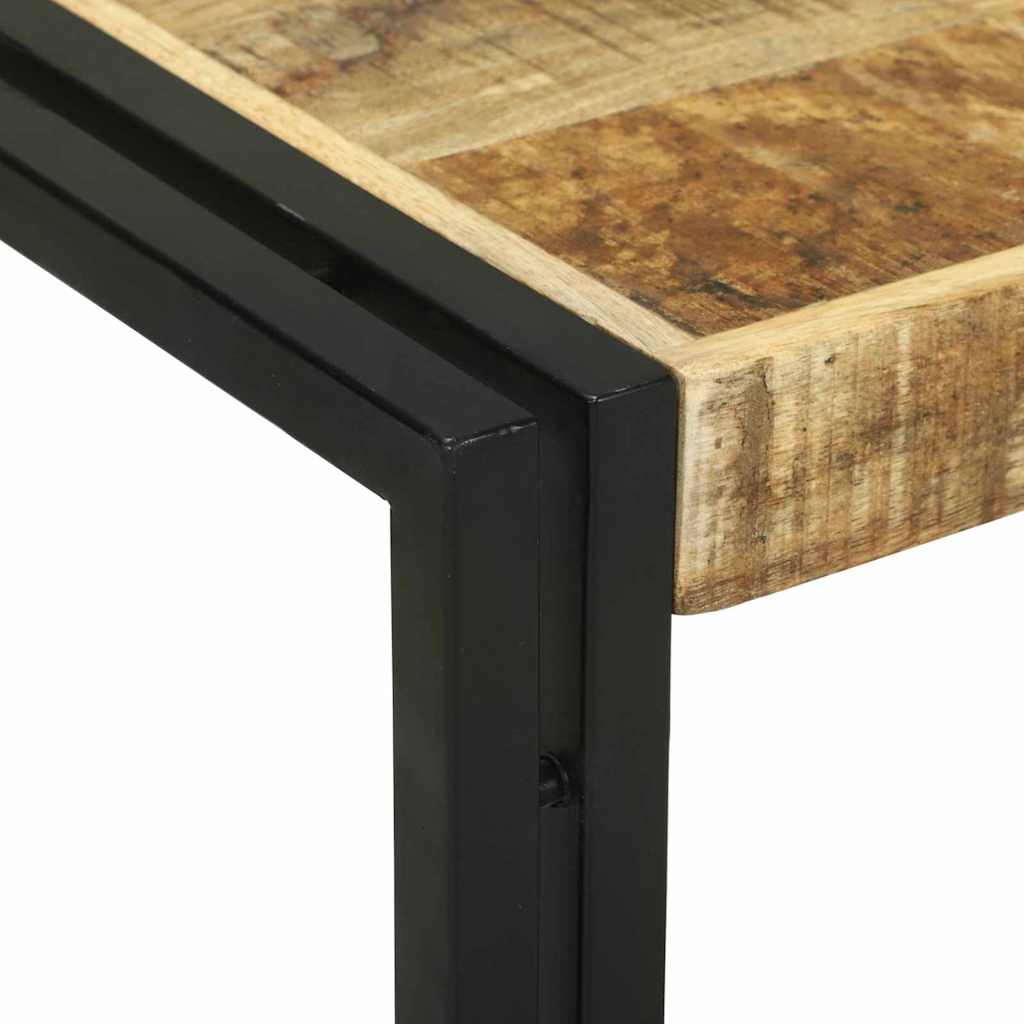 Sofabord 2 stk. Brun 48 x 40 x 40 cm Massivt mangotræ