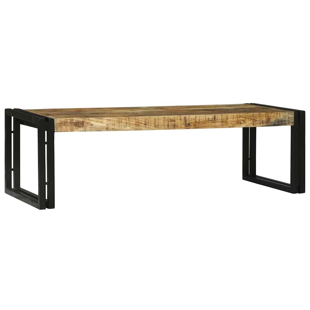 Sofabord 2 stk. Brun 48 x 40 x 40 cm Massivt mangotræ