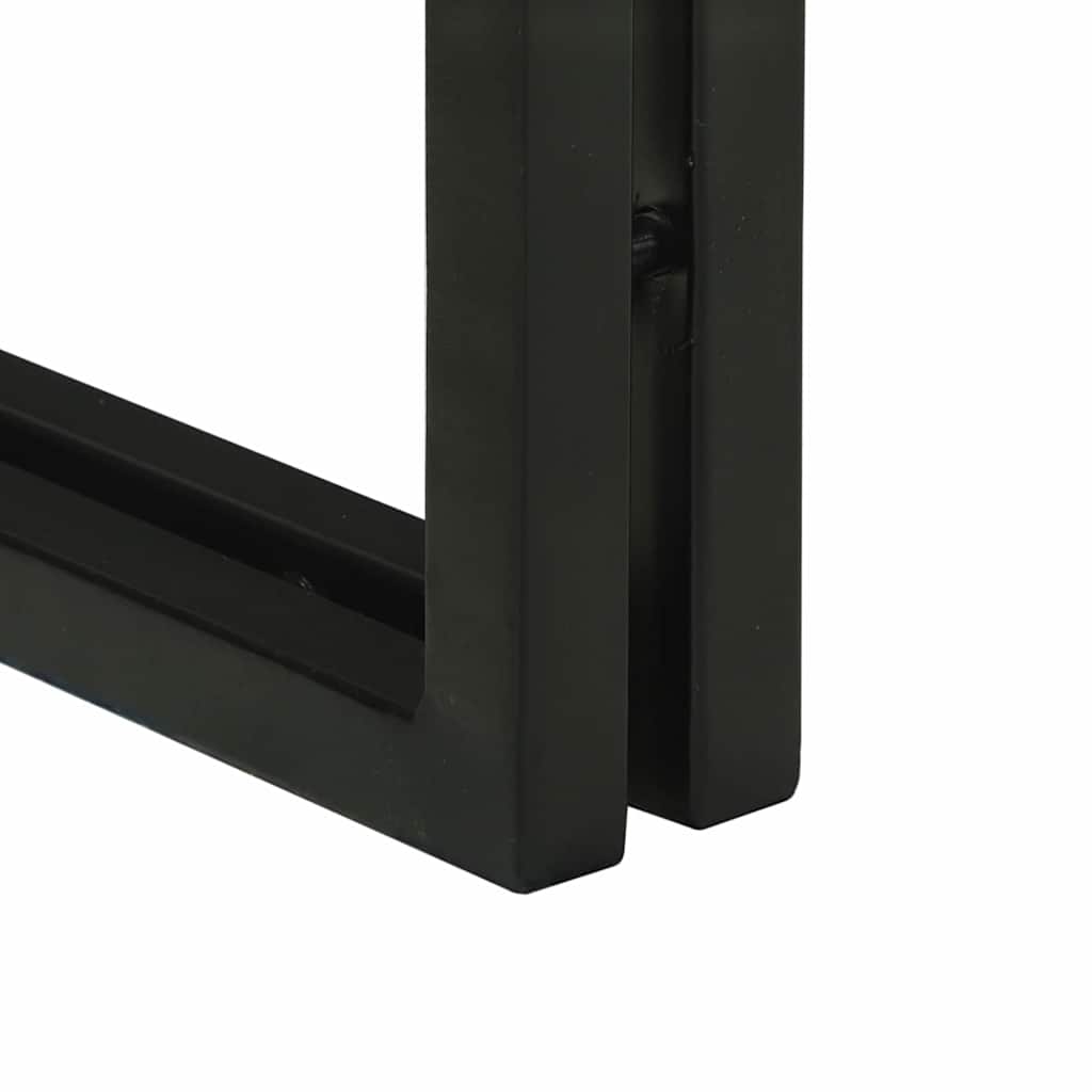 Sofabord 2 stk. Flerfarvet 48 x 40 x 40 cm Solid genbrugs træ