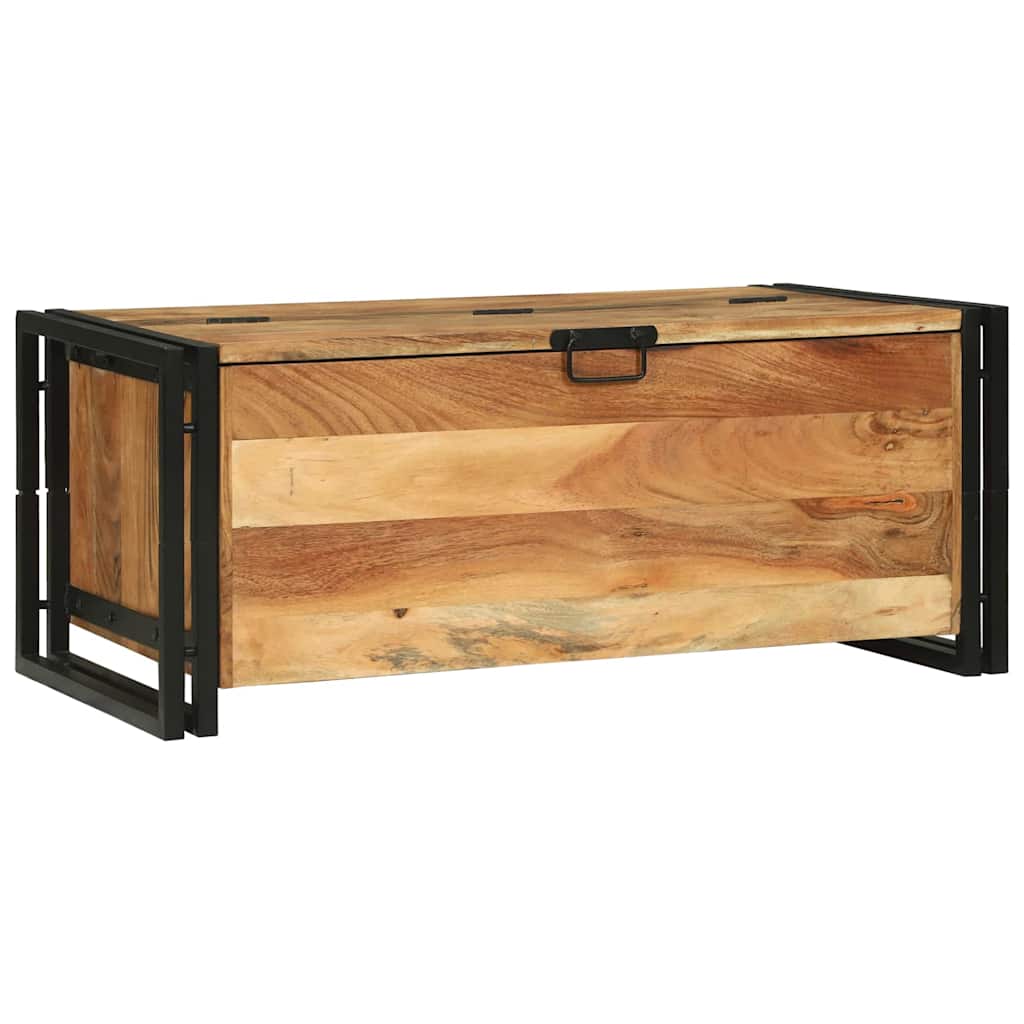 Sofabord med skuffe Brun 90 x 50 x 38 cm Massivt Akacietræ