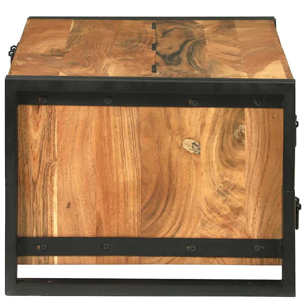 Sofabord med skuffe Brun 90 x 50 x 38 cm Massivt Akacietræ