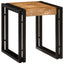 Nesting Bord 3 stk. Brun og sort 82 x 40 x 45 cm
