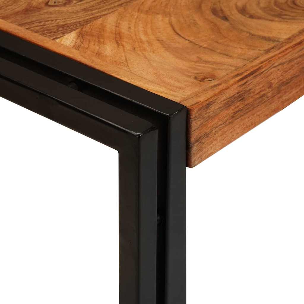 Nesting Bord 3 stk. Brun og sort 82 x 40 x 45 cm
