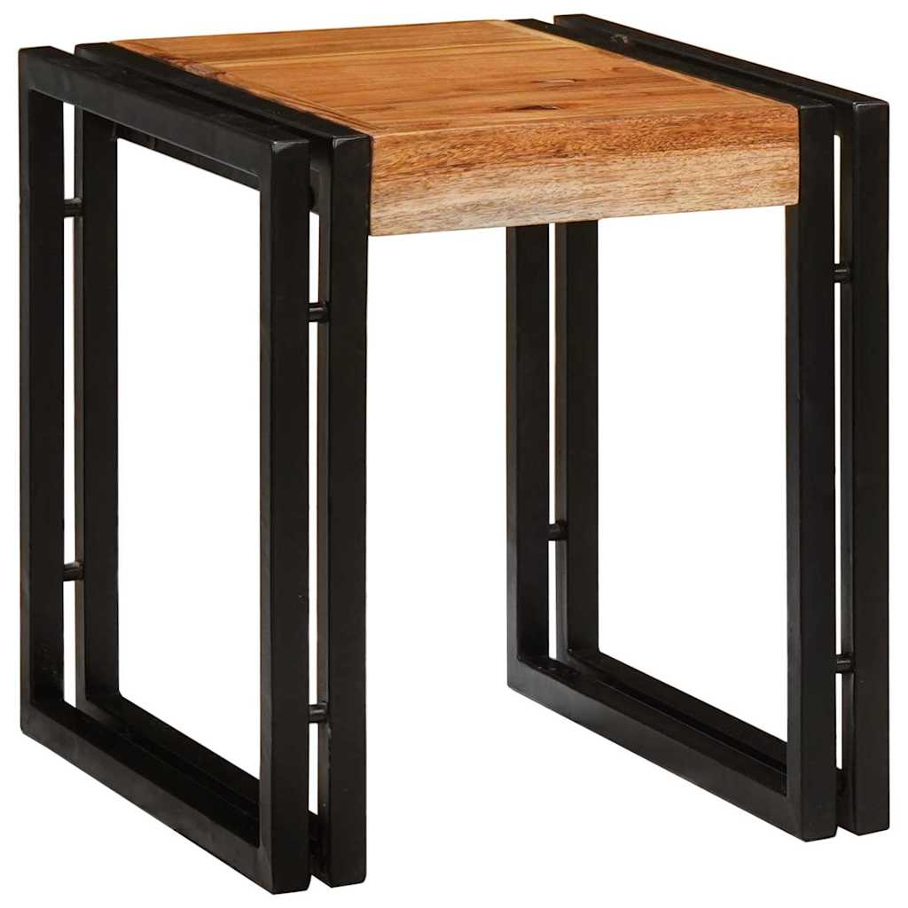 Nesting Bord 3 stk. Brun og sort 82 x 40 x 45 cm