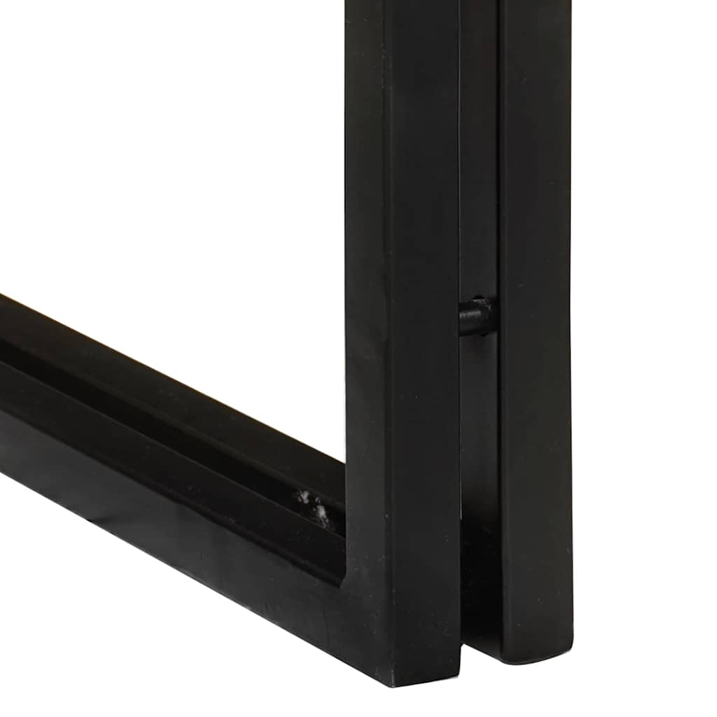 Nesting Bord 3 stk. Brun og sort 82 x 40 x 45 cm