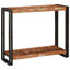 Konsolbord Flerfarvet 90 x 33 x 75 cm Solid genbrugs træ