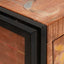 Sideboard med døre Brun Massiv genvundet træ og metal