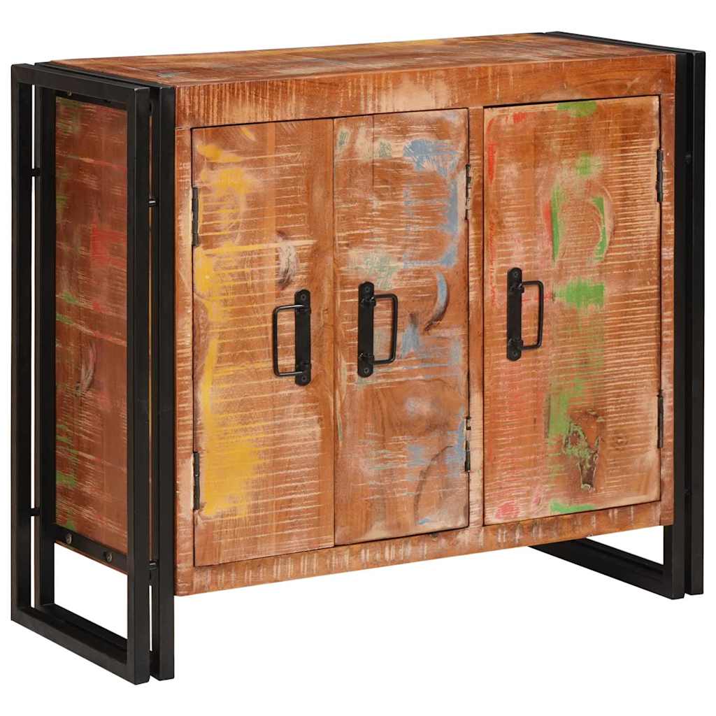Sideboard med døre Brun Massiv genvundet træ og metal