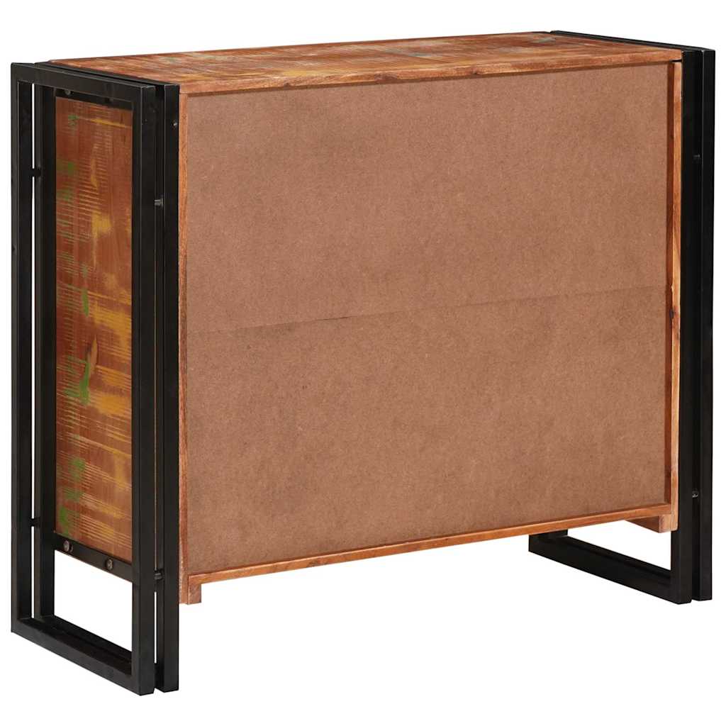 Sideboard med døre Brun Massiv genvundet træ og metal