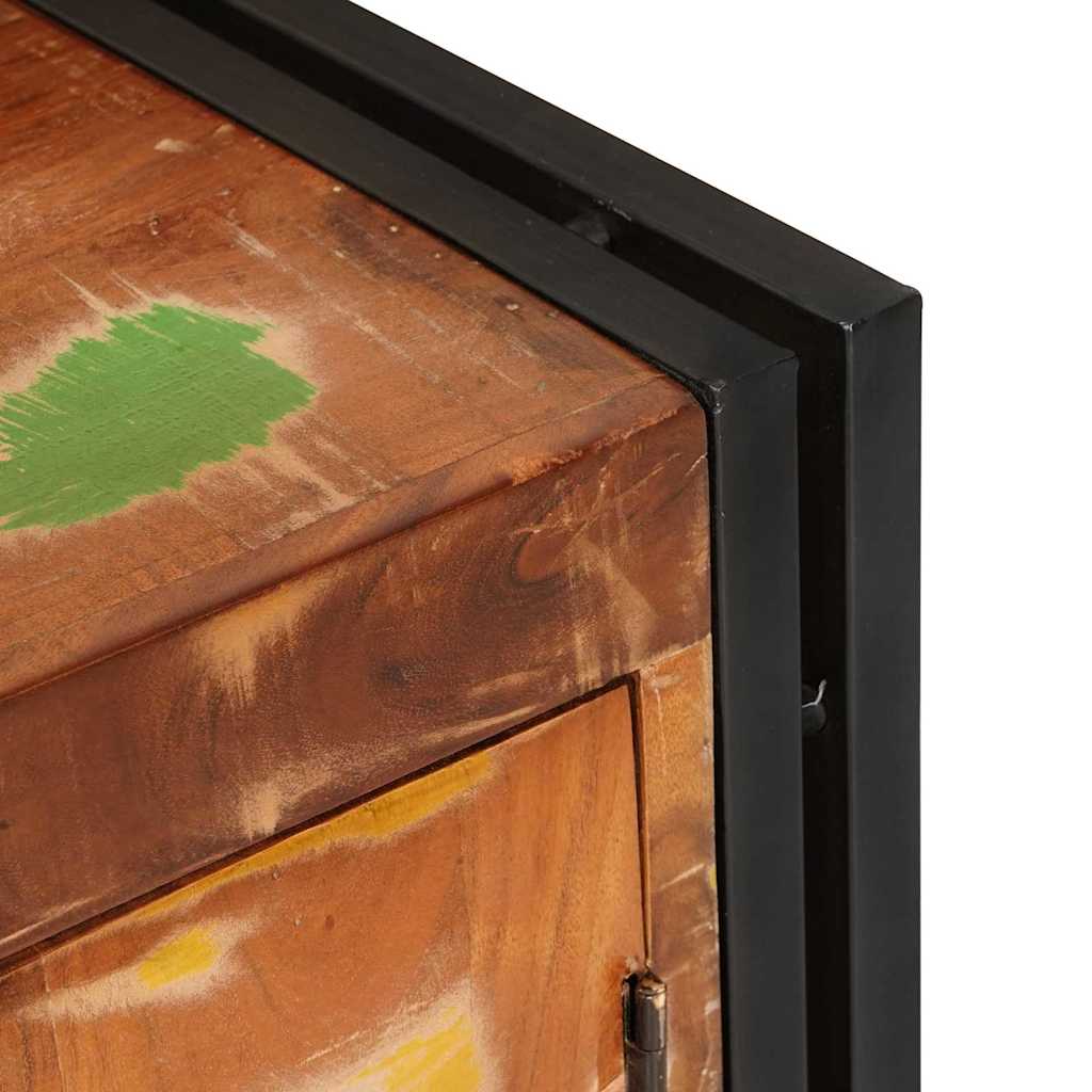 TV-skab Flerfarvet 120 x 33 x 50 cm Massivt genanvendt træ