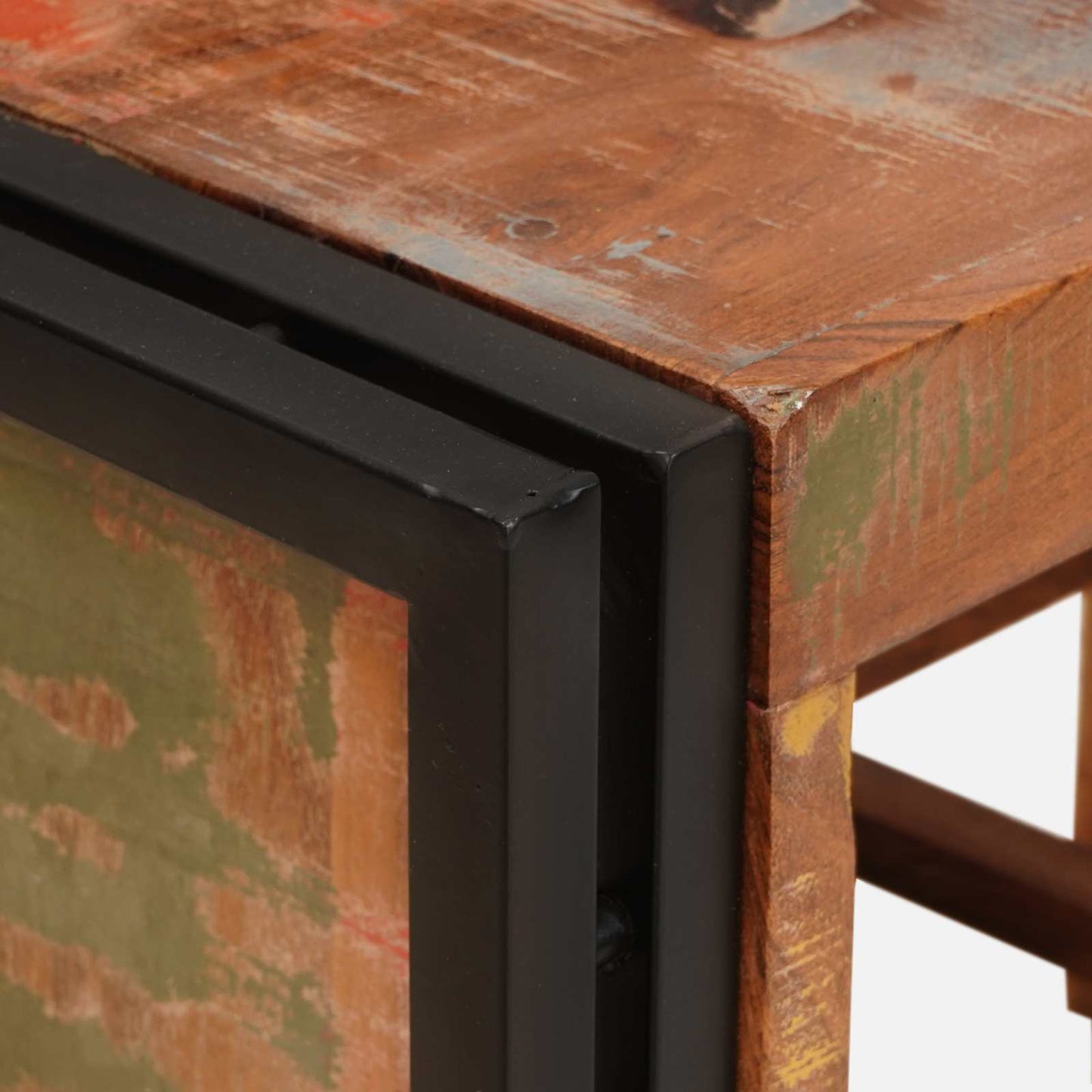 Vinfad Brun 60 x 45 x 33 cm Solid genvundet træ