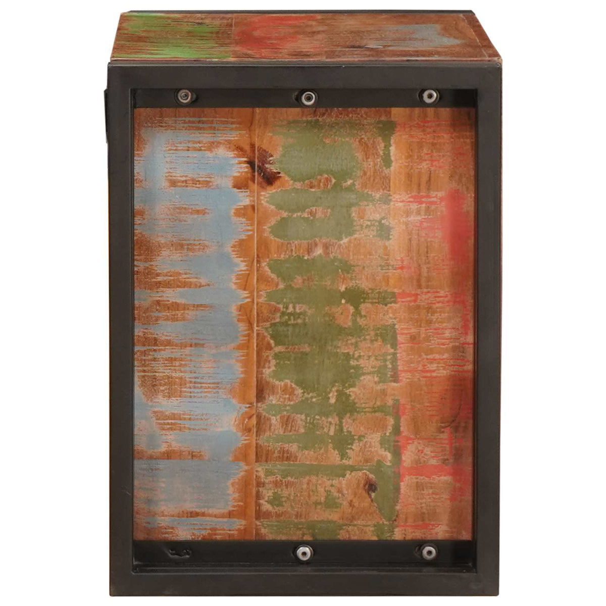 Vinfad Brun 60 x 45 x 33 cm Solid genvundet træ