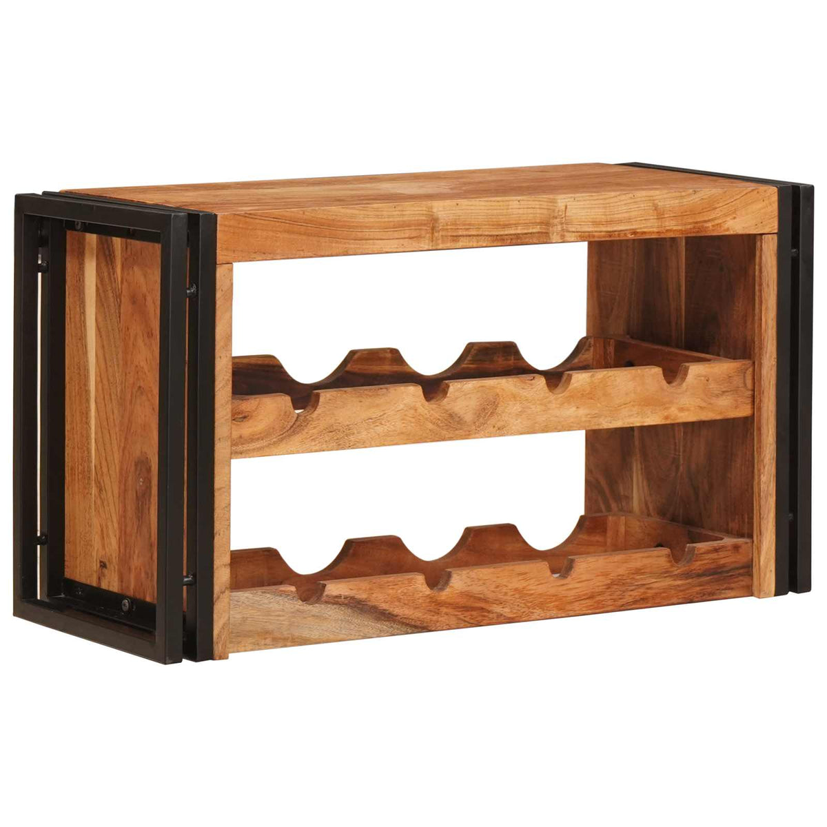 Vinfad Brun 80 x 45 x 33 cm Massivt Akacietræ