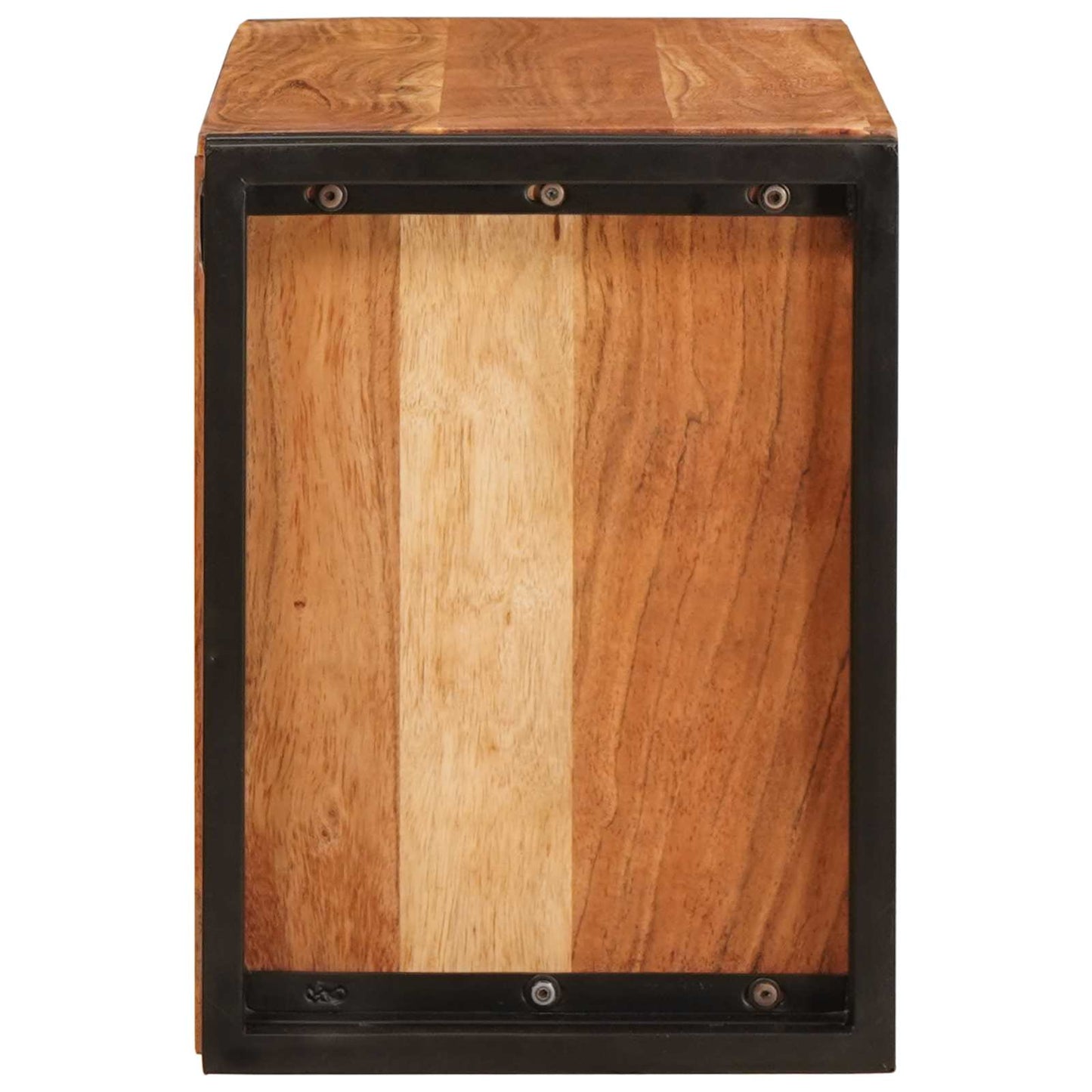 Vinfad Brun 80 x 45 x 33 cm Massivt Akacietræ