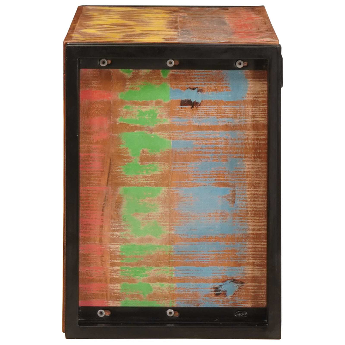 Vinfad Brun 80 x 45 x 33 cm Solid genvundet træ