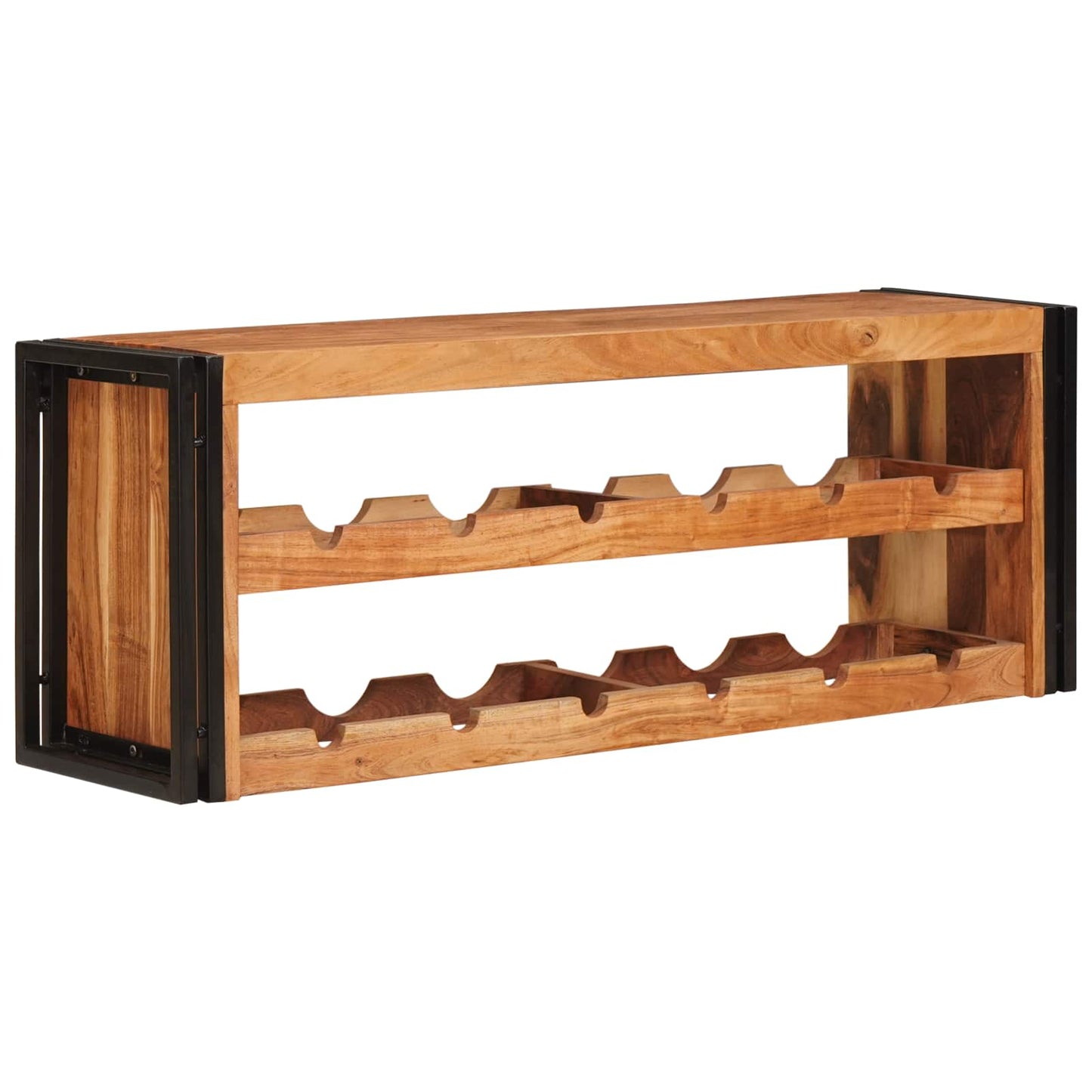 Vinfad Brun 120 x 45 x 33 cm Massivt Akacietræ