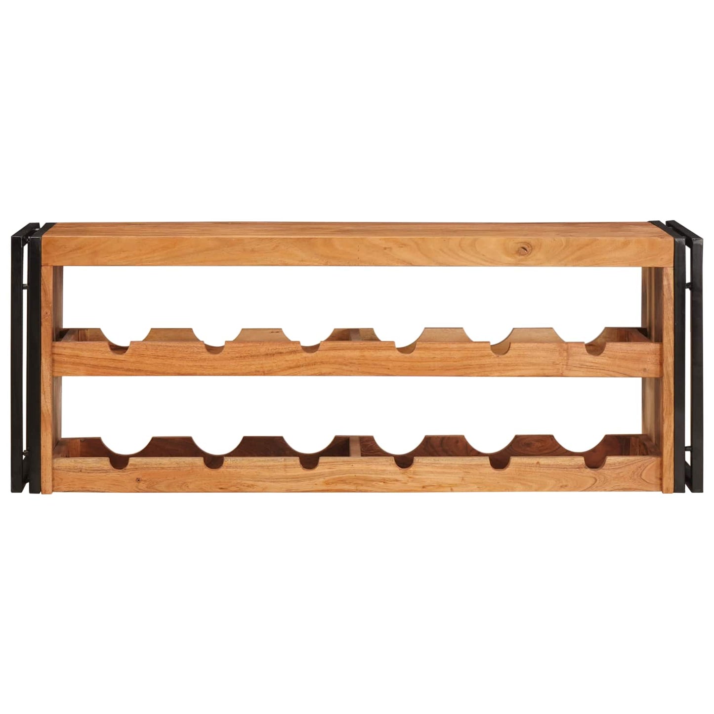 Vinfad Brun 120 x 45 x 33 cm Massivt Akacietræ