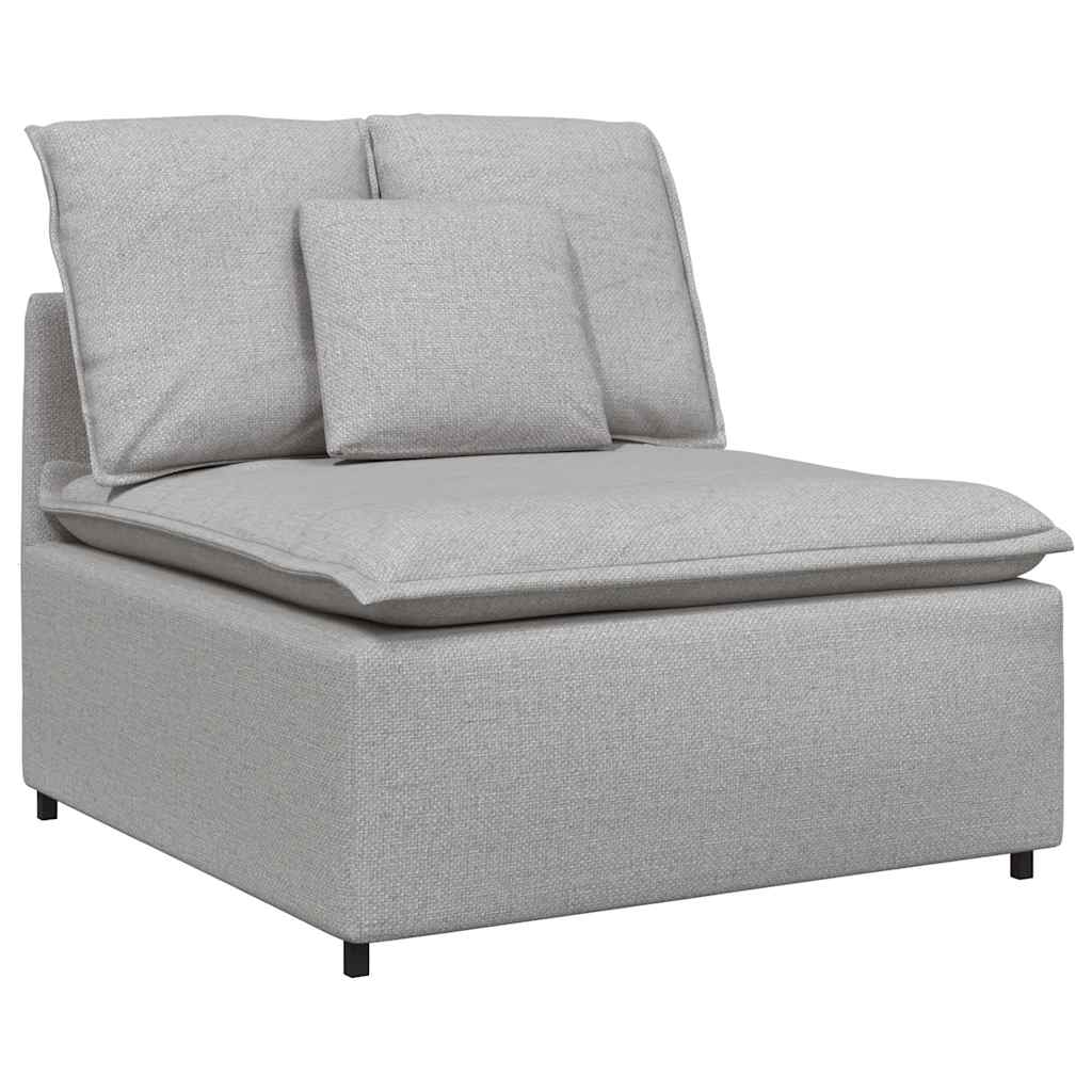 modulsofa med hynder skygrå