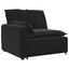 modulsofa med hynder sort