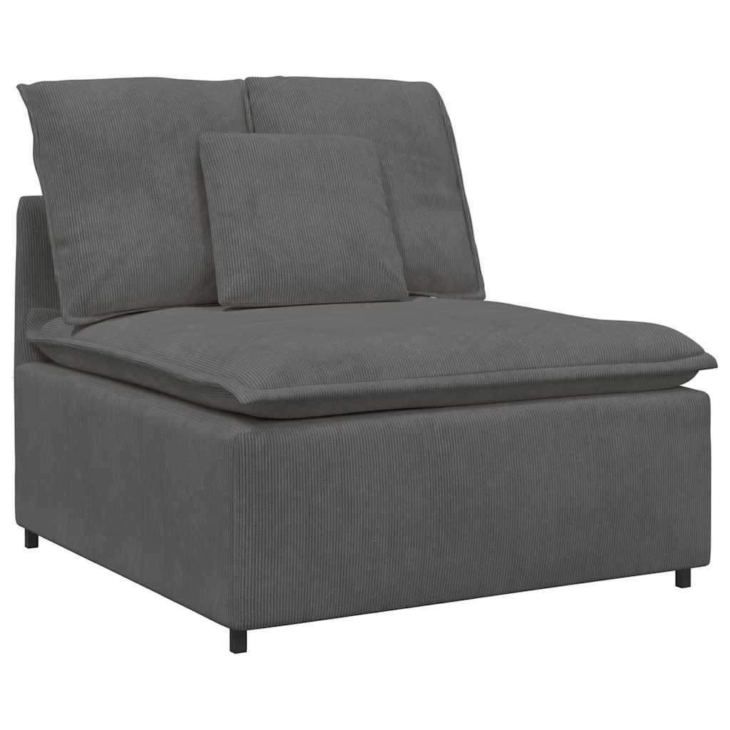 modulsofa med hynder mørkegrå