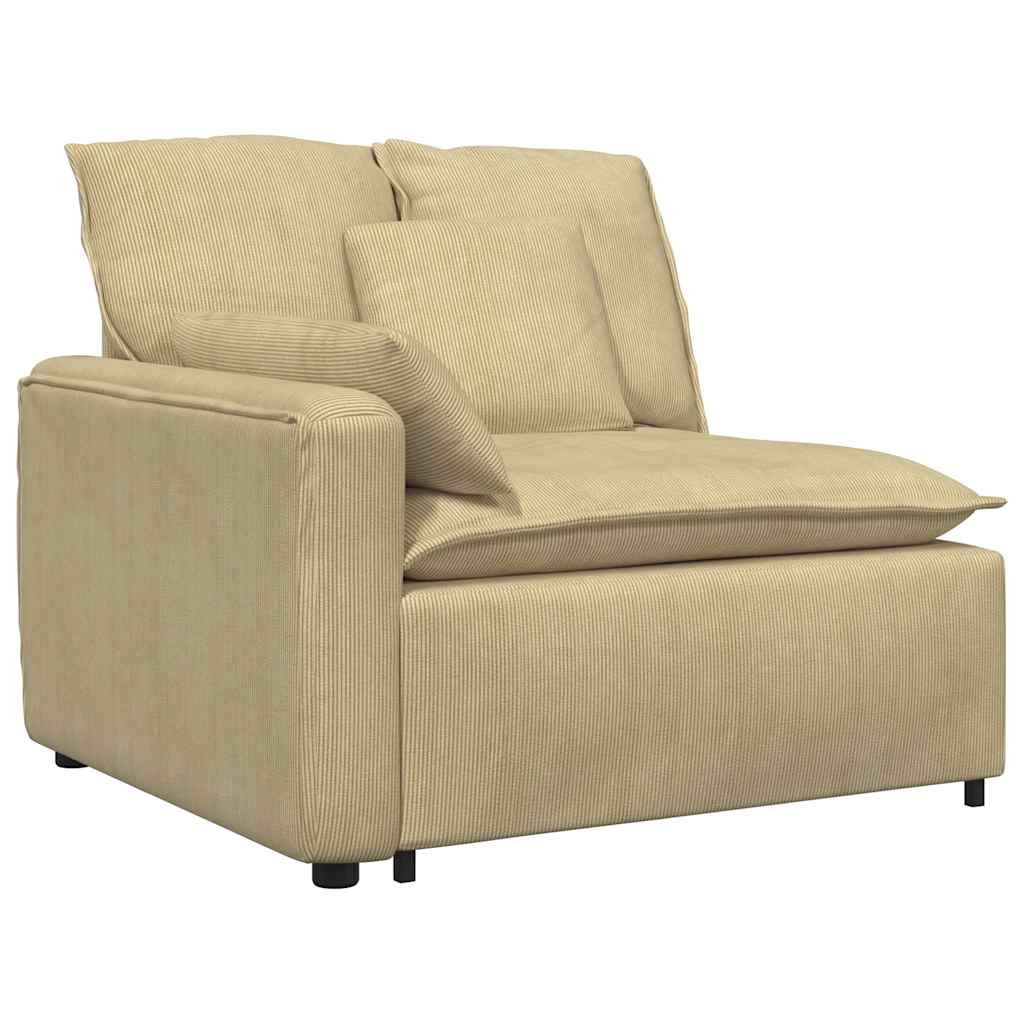 modulsofa med hynder grågrøn