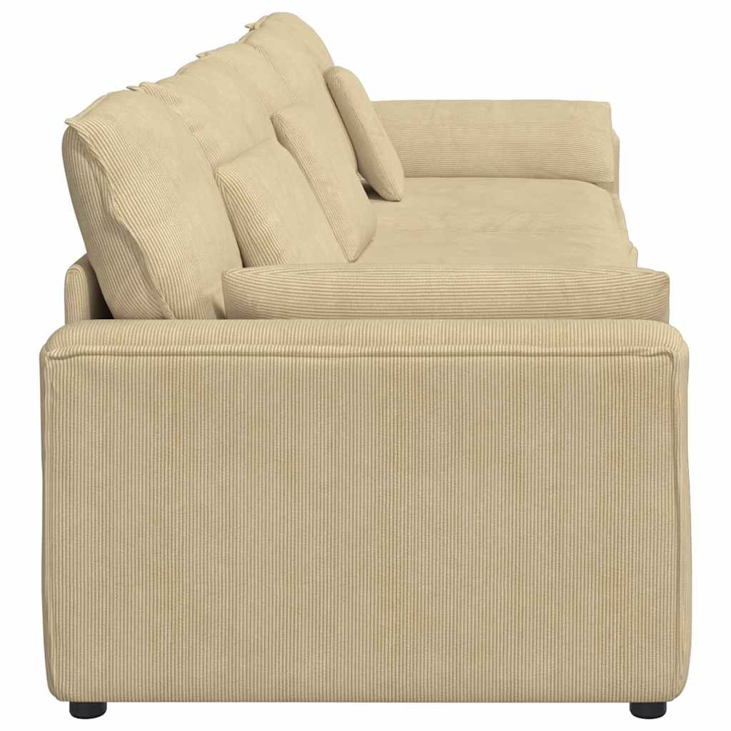 modulsofa med hynder grågrøn