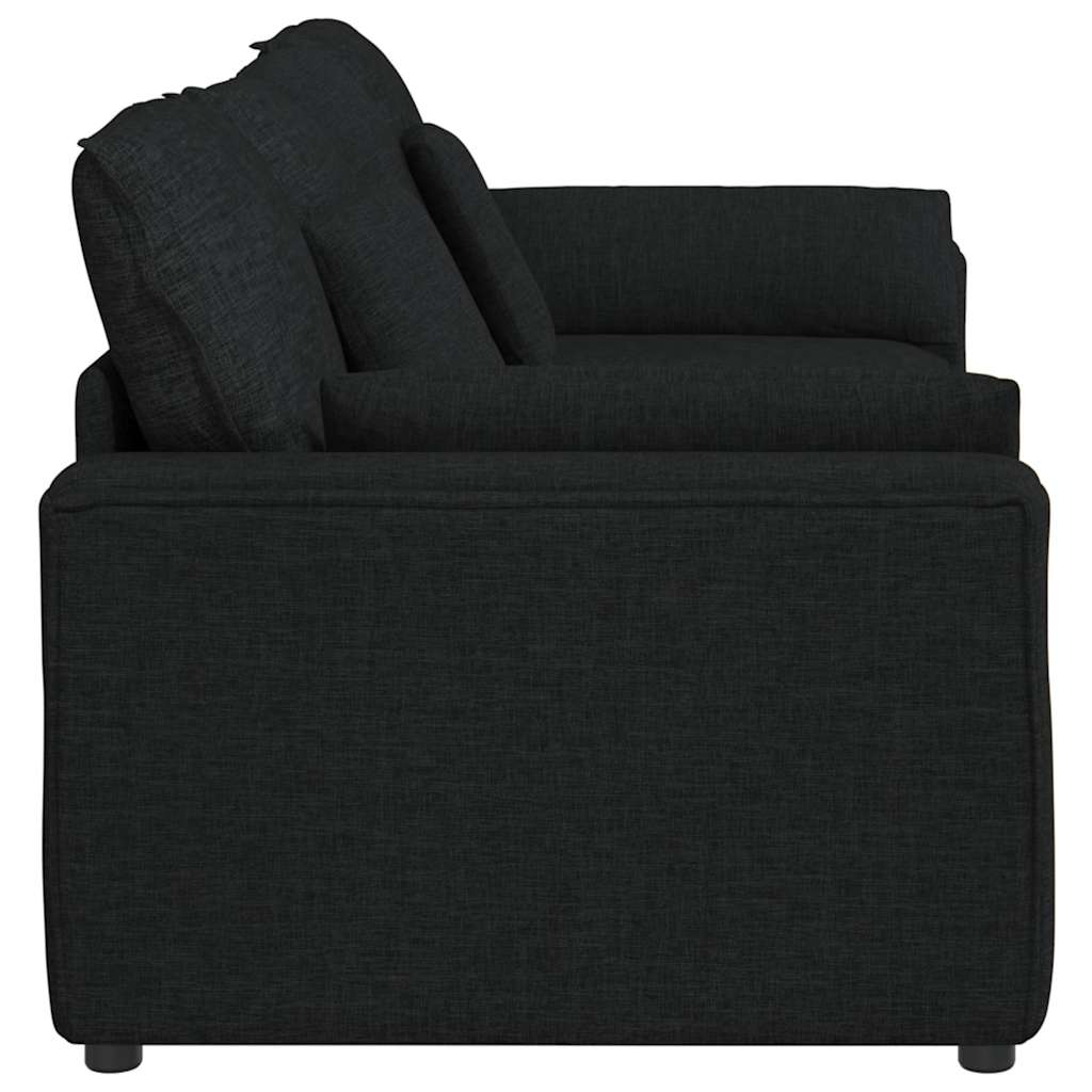 modulsofa med hynder sort