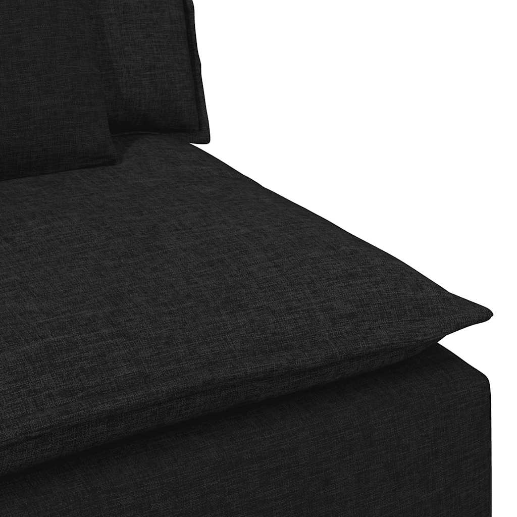 modulsofa med hynder sort