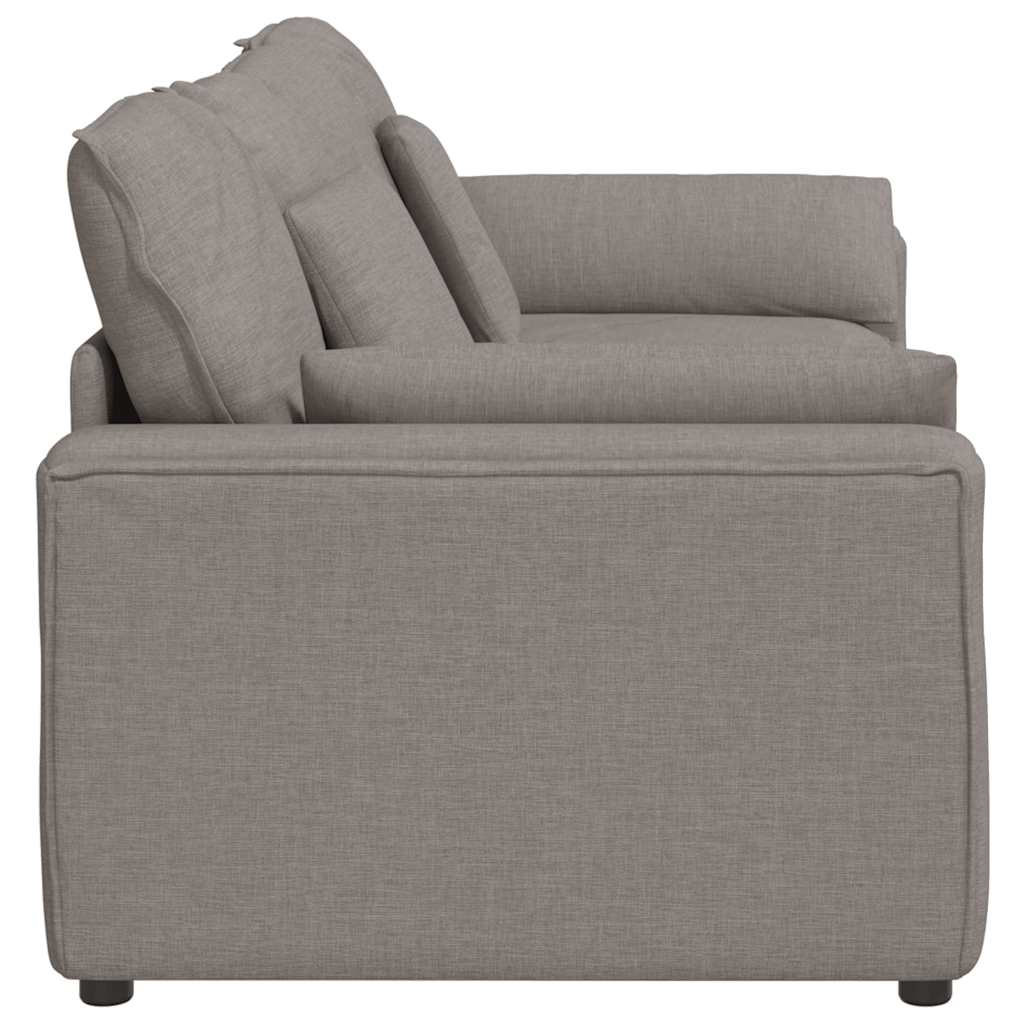 modulsofa med hynder gråbrun