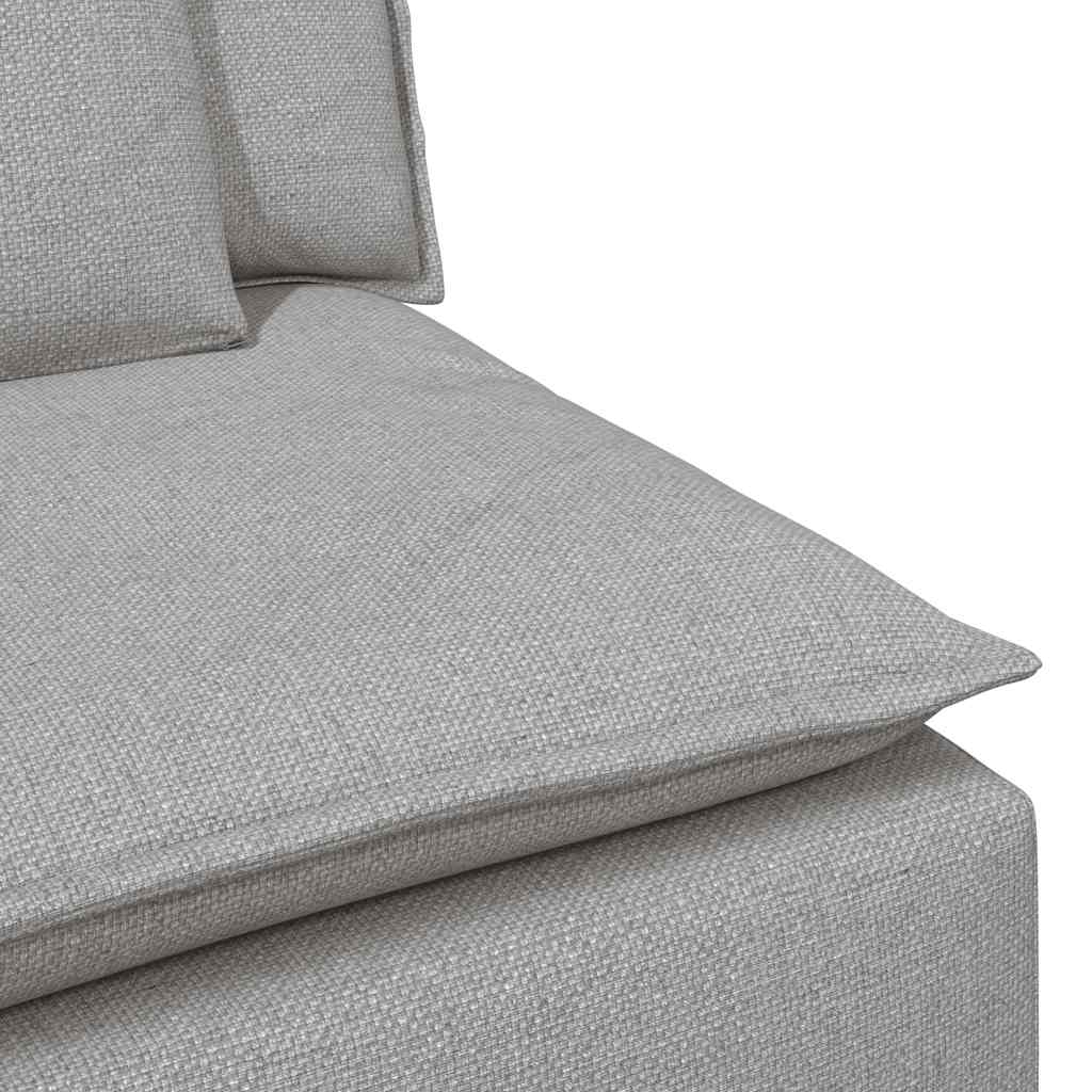 modulsofa med hynder skygrå