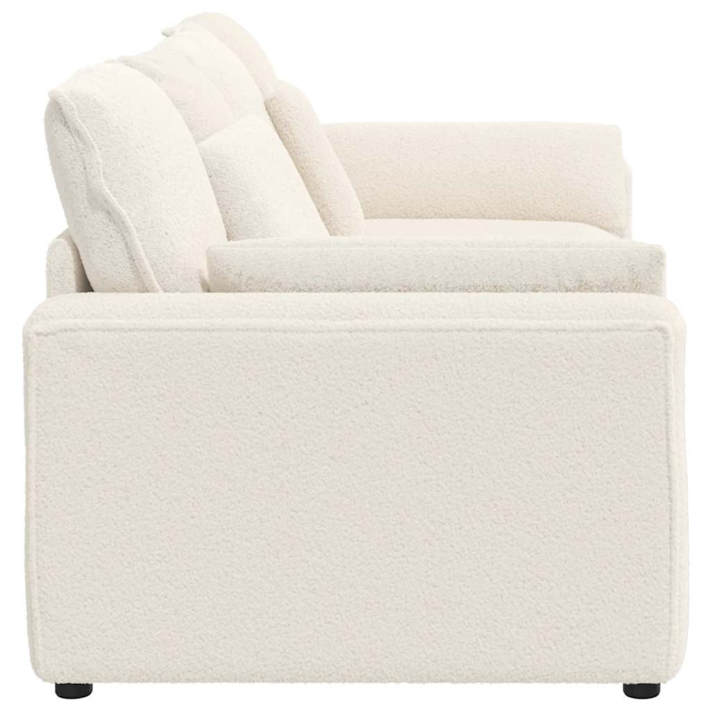 modulsofa med hynder cremefarvet