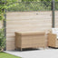 opbevaringsboks med hjul 110x55x73 cm polyrattan beige
