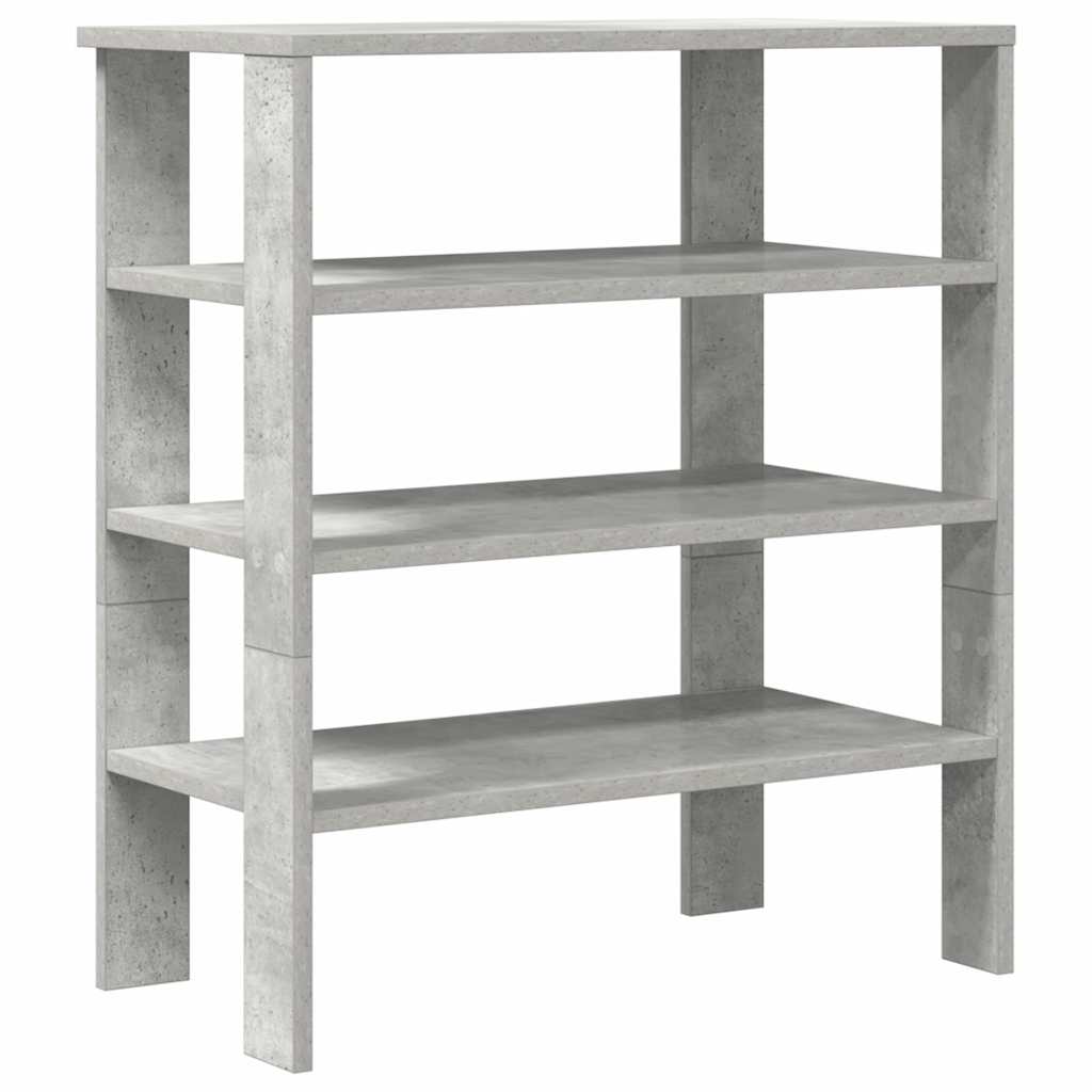 skoreol 61x32x70 cm konstrueret træ betongrå