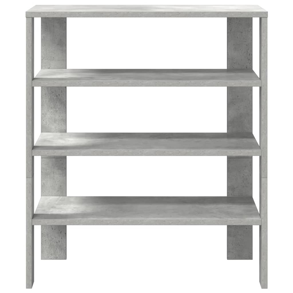 skoreol 61x32x70 cm konstrueret træ betongrå