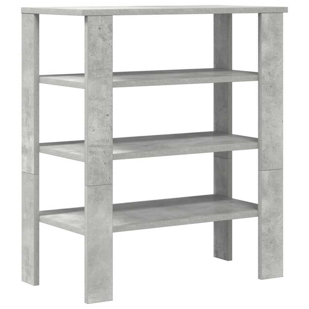skoreol 61x32x70 cm konstrueret træ betongrå