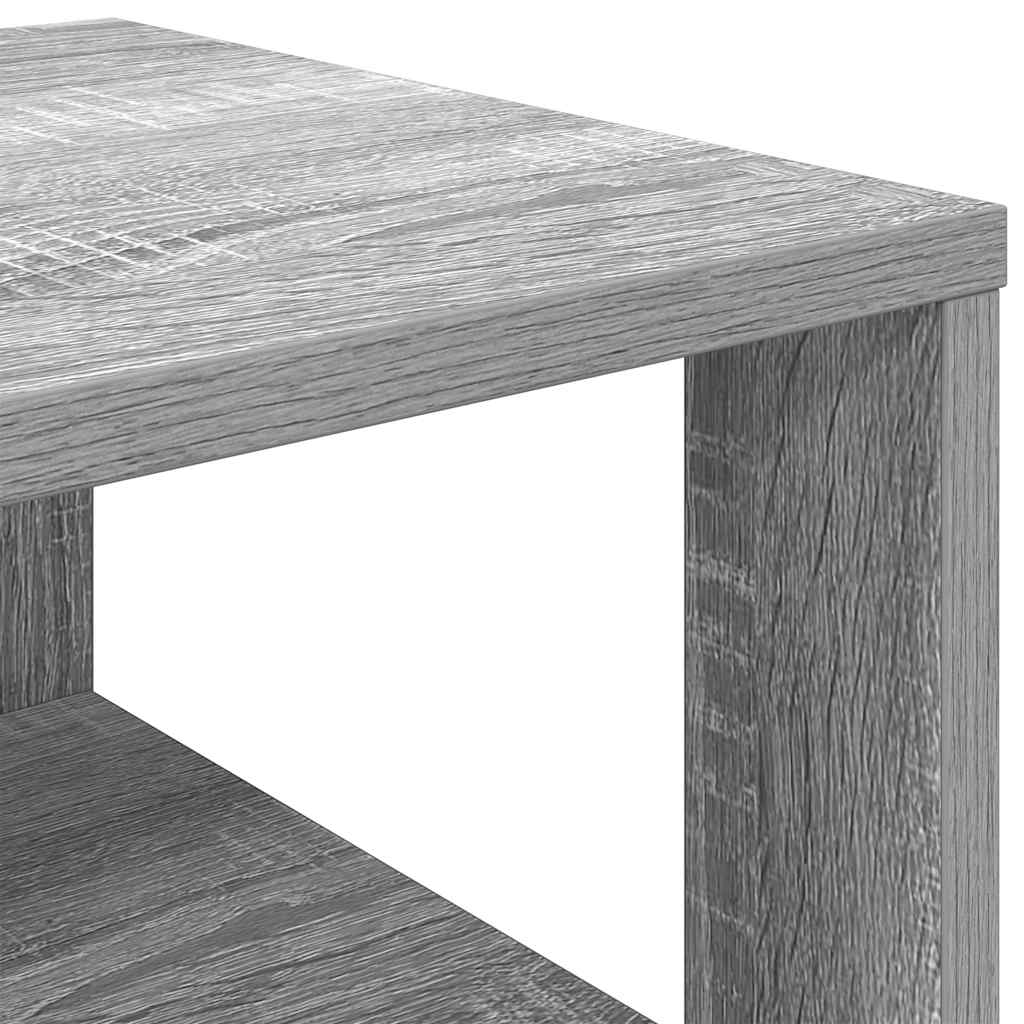 skoreol 61x32x70 cm konstrueret træ grå sonoma-eg