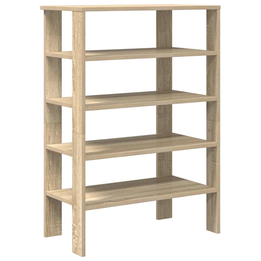 skoreol 61x32x87,5 cm konstrueret træ sonoma-eg