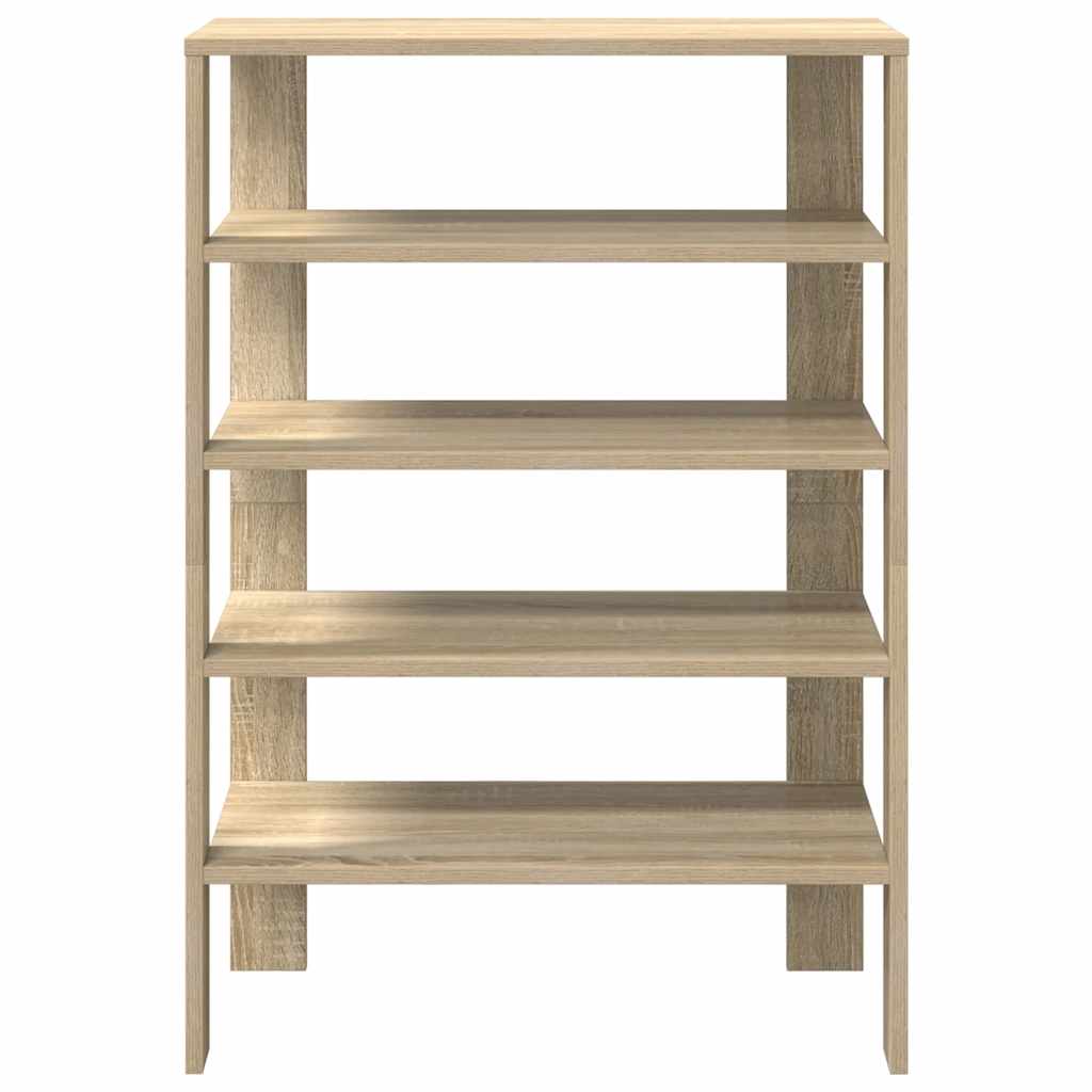 skoreol 61x32x87,5 cm konstrueret træ sonoma-eg